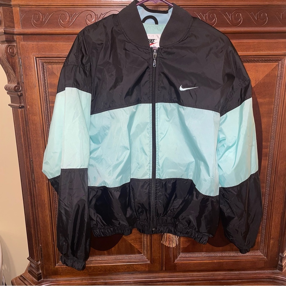 Nike  Black and Light Blue Jacket. Size XL 16-18